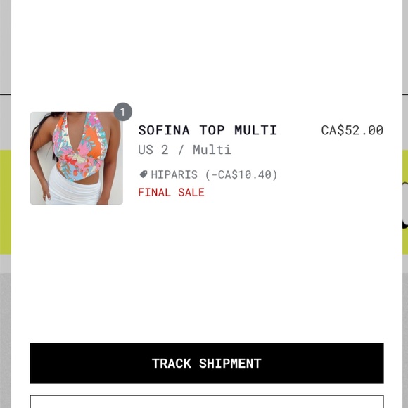 NWT Sofina Top Multi - Princess Polly - Picture 9 of 9